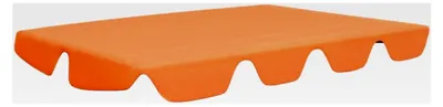 Produktbild von Ersatzdach für Gartenschaukel, Hollywoodschaukel, Sonnendach, Orange, 150/130 x 105/70 cm