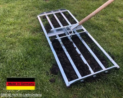 Produktbild von Rasenrakel Levelingrake optimal geeignet zum Sanden des Rasens Rasen Rakel Rake