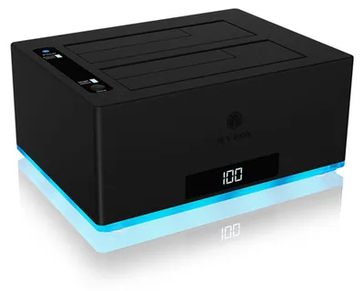 Obrázek produktu pro ICY BOX IB-127CL-U3 - Pole pevných disků - 2 pozice (SATA-600)