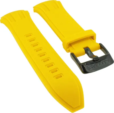 Produktbild von Lotus Chronograph → Uhrenarmband gelbes Kautschukband → 18591/4 18591