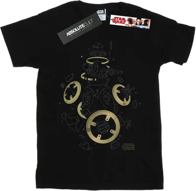 Produktbild von Star Wars - "The Last Jedi" T-Shirt für Damen BI45400 (XXL) (Schwarz)