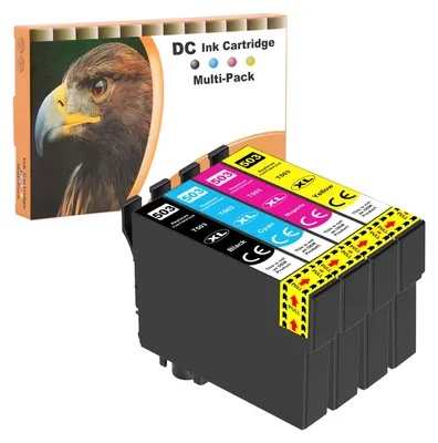 Produktbild von D&C 4X Druckerpatronen Kompatibel für Epson 503XL 503 XL für Epson Expression Home XP-5200 XP-5205 XP5200 XP5205, Workforce WF-2960 WF-2965 WF2960 WF2965 WF-2960DWF WF-2965DWF