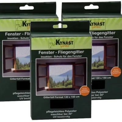 Immagine prodotto di neutral 572-75214 Fliegengitter Kynast Garden schwarz 1,3 x 1,5 m