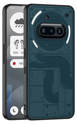 Obrázek produktu pro Ochranné pouzdro Nothing Phone 3a GKK Skin Feel Design z umělé kůže / TPU, zelené