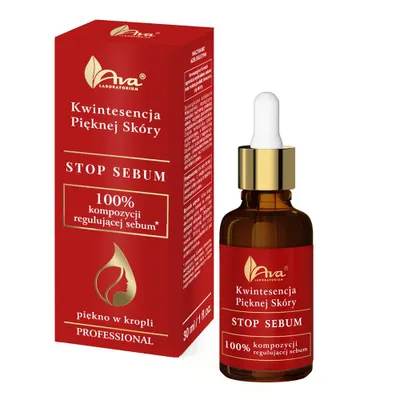 Image de AVA Quintessence of Beautiful Skin Stop Sebum Mormalizing Face Serum, 30 ml