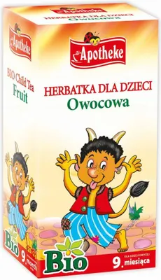 Produktbild von KINDERTEE - FRÜCHTE  (20 x 2 g) 40 g - APOTHEKE