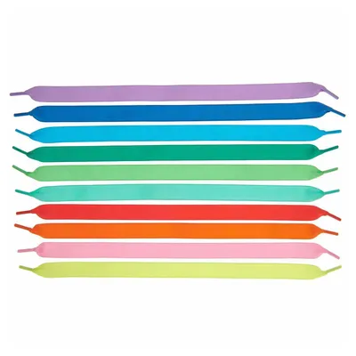 Produktbild von itoshii Ripsband Armbänder, 10 Stück Regenbogen
