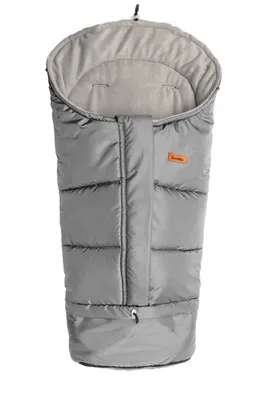 Produktbild von SENSILLO - Fusack Kinderwagen Winter - Lnge Anpassbar 100 - 80cm - Grau