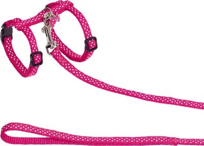 Obrázok produktu pre Nobby 78009-1, Mačka, Ružová, Biela, Vzor, Nylon