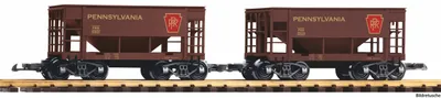 Produktbild von Piko 38972 - 1/22,5 / G 2er Set Schüttgutwagen PRR - Neu
