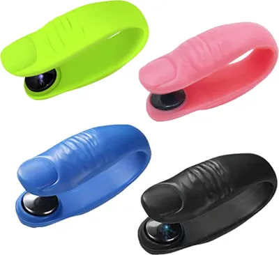 Produktbild von 4 Stück hypoglykämische Akupunkturpunkt-Clips, Zuckerkontrolle, Schmerzlinderung, kompakte Größe, tragbare Akupressurpunkt-Clips