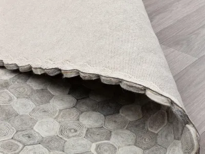 Produktbild von Steffensmeier Designer Teppich Multan | Wohnzimmer | Kurzflor Teppich | Grau, Größe: 160x230 cm