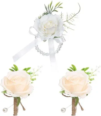 Produktbild von Elegante Blumenbroschen 2er Set