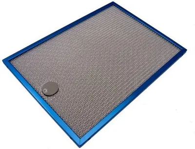 Productafbeelding van Metaal Vetfilter - Afzuigkapfilter - Keuken Reinigen - Standaard Afmeting - 318 x 234 mm - Metaal
