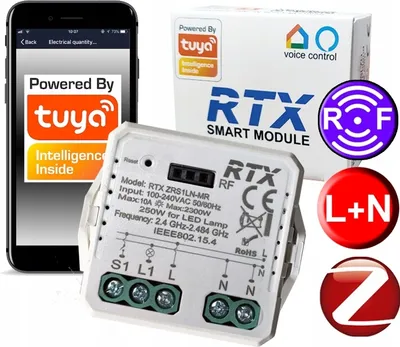 Produktbild von MINI Relay RTX Controller 1-Kanal TUYA ZigBee + RF Modul