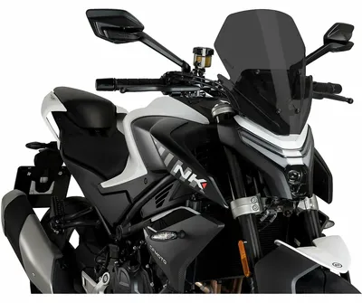 Produktbild von PUIG Naked N.G Sport dunkel getönte Windschutzscheibe für CFMOTO NK 450