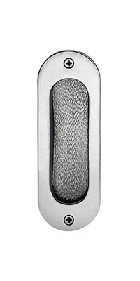 Produktbild von Schiebetürmuschel 4212 Blind Länge 120mm Breite 40mm Alu F1 oval