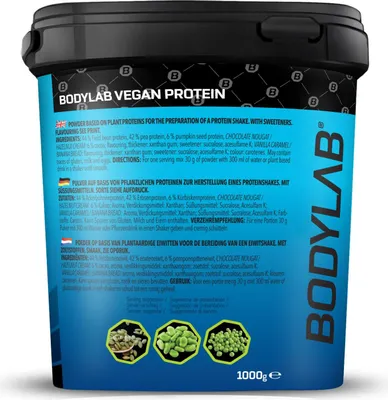 Produktbild von Bodylab24 Vegan Protein Blaubeer-Muffin