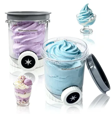 Produktbild von Set mit 2 wiederverwendbaren Eisbehältern für Ninja Creami