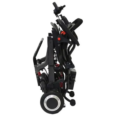 Image de Fauteuil roulant électrique pliable en carbone – AT52325 (jusqu’à 120 kg)