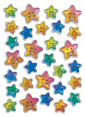 Produktbild von HERMA MAGIC stickers stars coloured stone 1 sheet