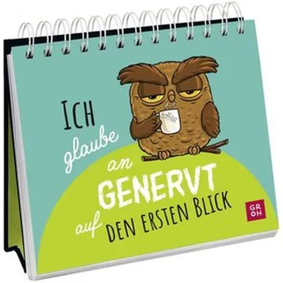 Immagine prodotto di Ich glaube an genervt auf den ersten Blick