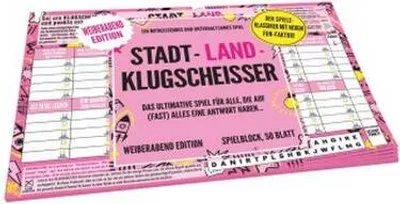 Produktbild von Spielblock  Weiberabend (Spiel-Zubehör)
