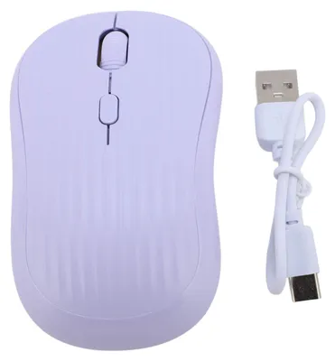 Obrázok produktu pre Bezdrôtová Bluetooth myš, 3 nastaviteľné DPI, prenosná, tichá, 2,4 GHz, duálny režim, počítač pre notebook, laptop, PC, 2,4 G + Bluetooth, dobíjateľná