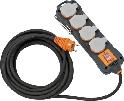 Produktbild von Brennenstuhl professionalLINE Steckdosenblock IP54 5m H07RN-F 3G2,5 - 9152450100