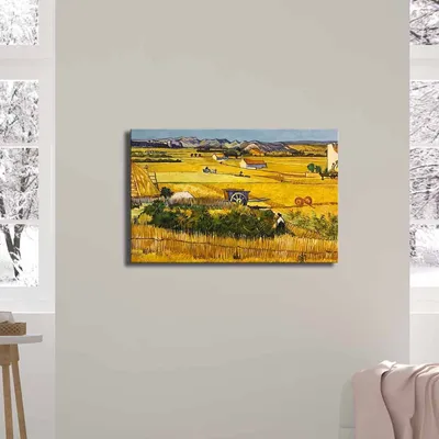 Produktbild von Wallity, FAMOUSART- CVT1389, Bunt, Leinwandbilder, 45 x 70 cm, 100% Wildleder -Leinwand