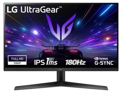 Produktbild von LG 27GS60F Computerbildschirm 68,6 cm (27") 1920 x 1080 Pixel Full HD LCD Schwarz [] (27GS60F-B)