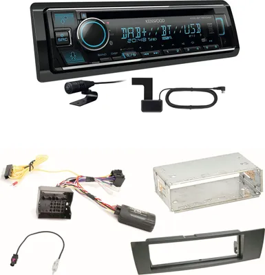 Produktbild von Kenwood KDC-BT760DAB Bluetooth Digitalradio Einbauset für BMW E90 E91 E92 E93