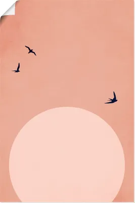 Produktbild von ARTland Poster Die Schönheit des Leben Größe: 20x30 cm