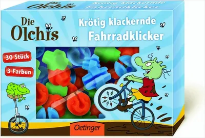 Produktbild von Die Olchis: Krötig klackernde Fahrradklicker