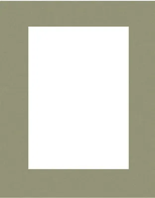 Produktbild von HNFD Passepartout 20x20 cm 13x13 cm Verda Tundra 40 Grad Schrägschnitt 1,4 mm