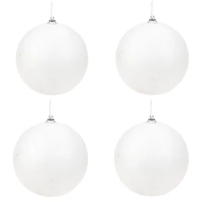 Produktbild von 4Stück Styropische Kugeln Mit Anhänger 10Cm Styropische Kugeln Komposit