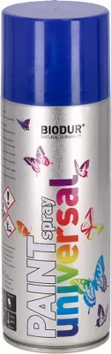 Produktbild von Biodur | Sprühlack - Ultramarine (RAL 5002) - 400ml, Sprühfarbe, Lackspray, Universal - Betonfarbe, Sprühlacke für Holz, Metall, Glas