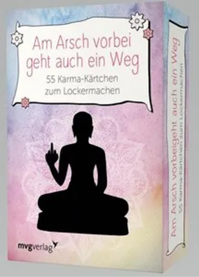 Produktbild von Am Arsch vorbei geht auch ein Weg, Meditationskarten