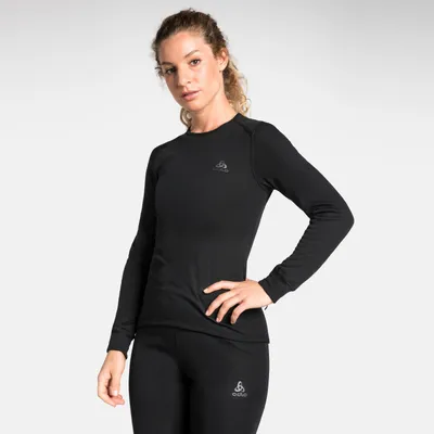 Produktbild von Odlo Warm, Erwachsener, Weiblich, Schwarz, Einfarbig, XL, Athletisch