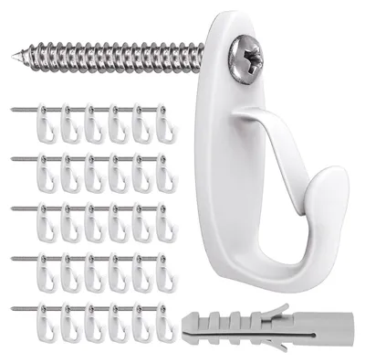 Produktbild von Q Hanger Haken (30 Stück) - Weiß