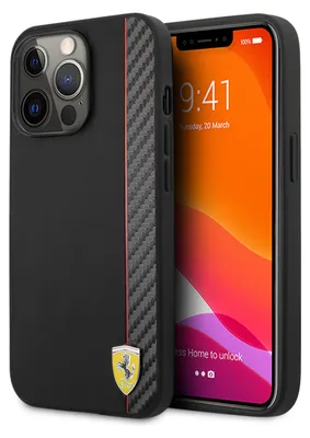 Immagine prodotto di Ferrari Fesaxhcp13Xbk Custodia rigida per Iphone 13 Pro Max6,7 Czarny/Nero On Track Carbon Stripe