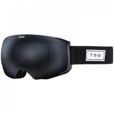 Produktbild von TSG Goggle Zwei schwarzweiße Schneebrillen mit gelben Bonusgläsern