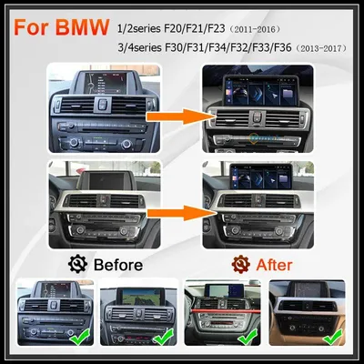 Image de Autoradio – Lecteur multimédia – Carplay – Android Auto – Écran tactile de 12,3 pouces – Système Android