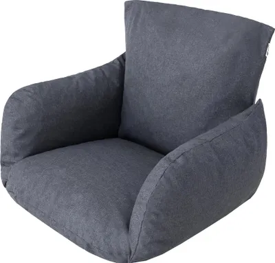 Obrázek produktu pro Pillowprim Barry - komfortní polštářek na závěsné křeslo, měkký, moderní a odolný proti povětrnostním vlivům, Navybalu