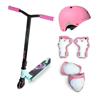 Obrázek produktu pro Výhodný freestyle set s chrániči MOVINO TYRO MINT-PINK