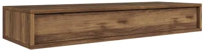 Produktbild von Selsey Sanva - Wandkonsole mit Schublade, Nussbaum Warmia Optik, 90 cm
