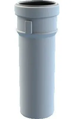 Image de Burgerhout Conduit de fumée Safe-PP Ø80 x 500 mm blanc