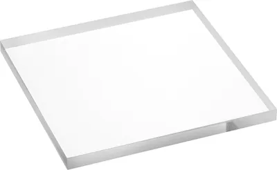 Produktbild von Quadratische Acrylglasscheibe 150x150x10mm transparent, rundum glänzend polierte Seitenkanten / Acryl / Acrylglas / massiv / klar / farblos / Dekoration - Zeigis®