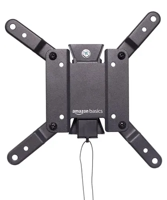 Obrázok produktu pre Držiak na televízor Amazon Basics, čierny, pre televízory s uhlopriečkou 30,5 – 101,6 cm (12 – 40 palcov) a štandardom VESA 200 x 200