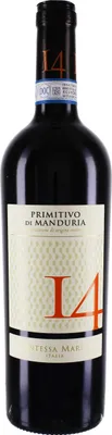 Produktbild von Primitivo di Manduria 14 2023 Contessa Marina | Italien Apulien | 0.75 l | 14% Alk.
